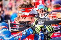 Biatlonová exhibice v Jablonci nad Nisou 2015