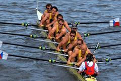 Veslování osmiveslice (ilustrační foto)