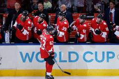 Kanada vs. Výběr Evropy, první finále Světového poháru (Brad Marchand)