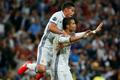 LM, Real Madrid - Sporting Lisabon: Cristiano Ronaldo a James Rodriguez
