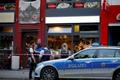 Policie před místem útoku v Reutlingenu