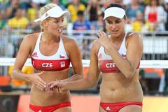 OH 2016, plážový volejbal: Markéta Sluková a Barbora Hermannová