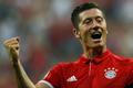 Robert Lewandowski slaví gól Bayernu