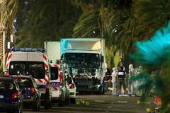 Vůz, kterým útočník zabíjel v Nice