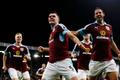 PL, Burnley - Watford: Michael Keane z Burnley slaví gól v síti Watfordu