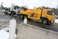 Vraky po havárii na D1