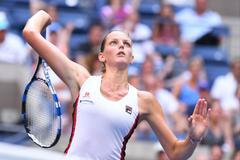 Karolína Plíšková ve finále US Open 2016 s Angelique Kerberoovu