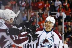 NHL: Colorado Avalanche at Detroit Red Wings (Jarome Iginla)