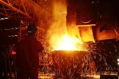 Ocelárna, průmysl - ilustrační foto