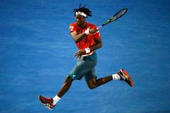 Gaël Monfíls ve čtvrtfinále Australian Open 2016