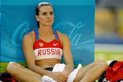 Jelena Isinbajevová, ruská šampionka ve skoku o tyči