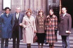 Angela Merkelová v roce 1982 v Praze