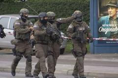 Speciální jednotky při zásahu v Mnichově