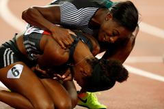 Kendra Harrisonová na Diamantové lize v Londýně