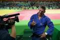 OH 2016, judo do 100 kg, finále: Lukáš Krpálek (v modrém)
