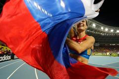 Jelena Isinbajevová na MS 2013