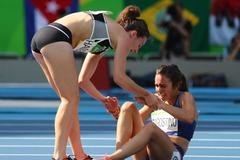 OH 2016, 5000 m: Abbey D'Agostinová, Nikki Hamblinová