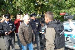 Muž, zadržený policisty po střelbě v Hodkovičkách.