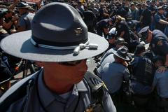 Demonstrace v Clevelandu