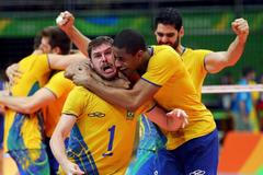 Brazilští volejbalisté vyhráli olympijské hry v Riu