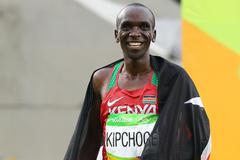 Eliud Kipchoge, vítěz maratonu na OH v Riu