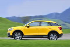 Audi Q2 Curych - boční