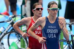 Gwen Jorgensenová na olympiádě v Riu 2016