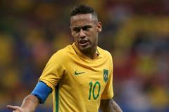 OH 2016, fotbal: Neymar (Brazílie) - tetování