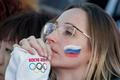 Fanoušci na olympiádě v Soči 2014: