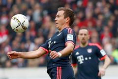 Mario Götze v dresu Bayernu Mnichov