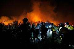 Požáry v Kalifornii