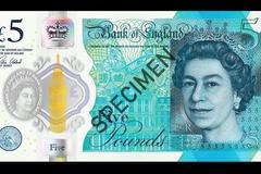 Nová pětilibrová bankovka, přední strana