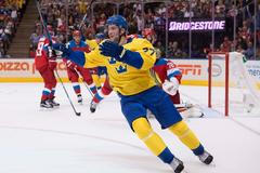 Rusko vs. Švédsko, Světový pohár (Viktor Hedman)