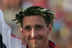 Libor Capalini na hrách v Aténách 2004