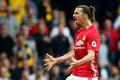 Zlatan Ibrahimovič v utkání Watford - Manchester United