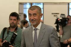 Ministr financí Andrej Babiš ve sněmovně