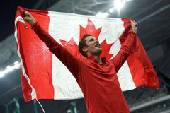 OH 2016, atletika-výška M: Derek Drouin (CAN)