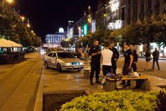 Zátah na Václavském náměstí