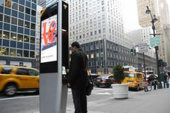 LinkNYC - wifi kiosek