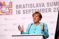Summit EU - Bratislava . kancléřka Merkelová