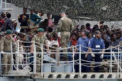 Uprchlíci - Středozemní moře