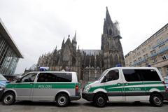 Demonstrace v Kolíně nad Rýnem na podporu tureckého prezidenta Recepa Erdogana