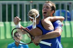 OH 2016, tenis-mix: Radek Štěpánek a Lucie Hradecká