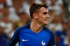 ME 2016, Francie-Německo: Antoine Griezmann slaví gól na 1:0