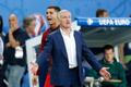 Portugal's Cristiano Ronaldo and France Head Coach Didier Deschamps