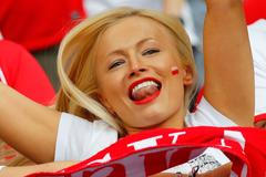 Euro 2016, Německo-Polsko: polská fanynka