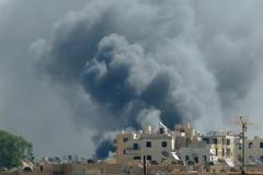 Sýrie - Rakka - po útoku syrských vládních sil