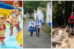 Dovolená prázdniny léto - koláž