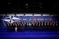 NATO heads of state and other leaders participate in a family photo at the NATO Summit in Warsaw, Poland