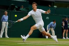 Tomáš Berdych v semifinále Wimbledonu 2016